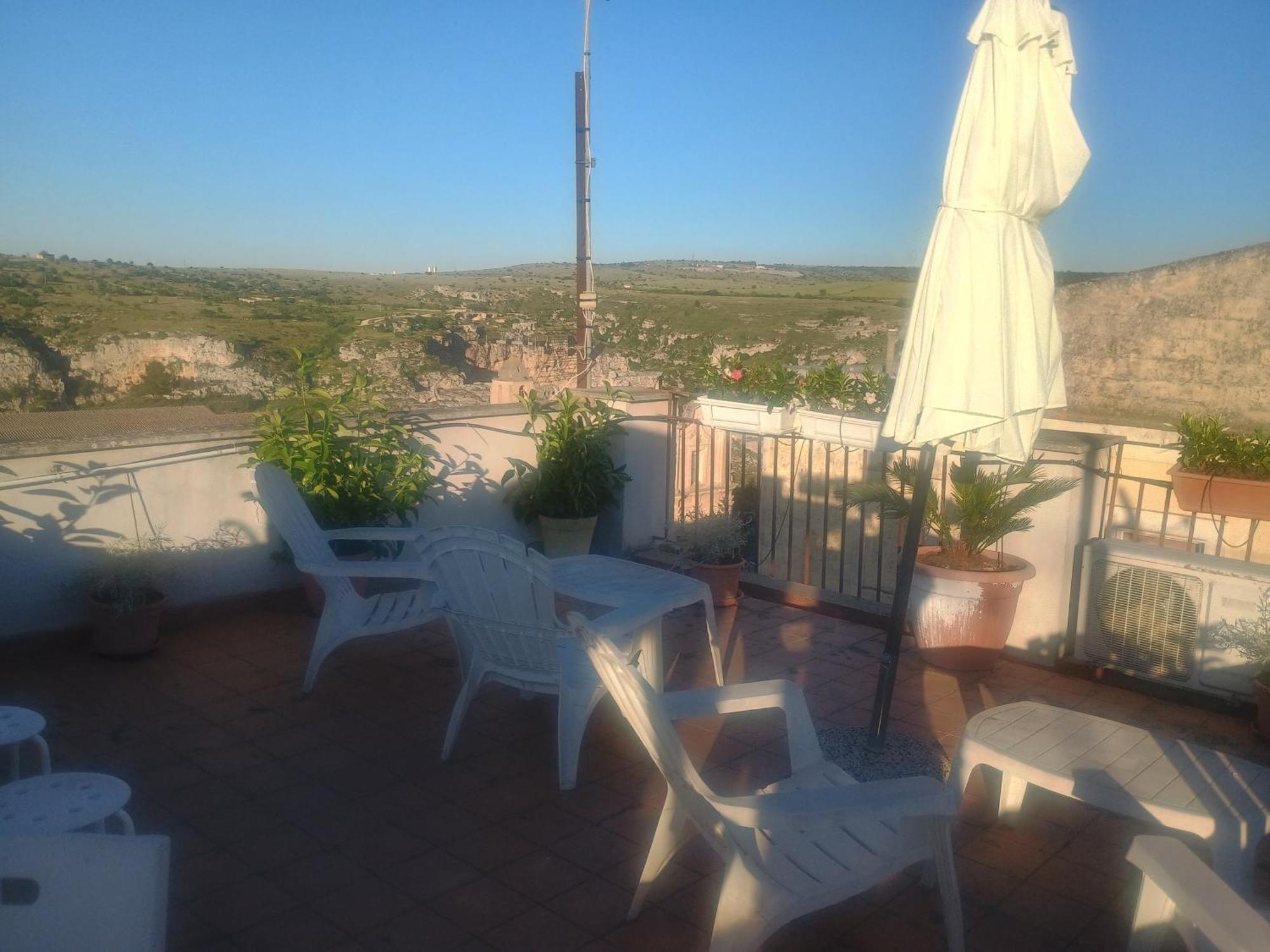 Bed and Breakfast Terrazza Sui Sassi Матера Экстерьер фото